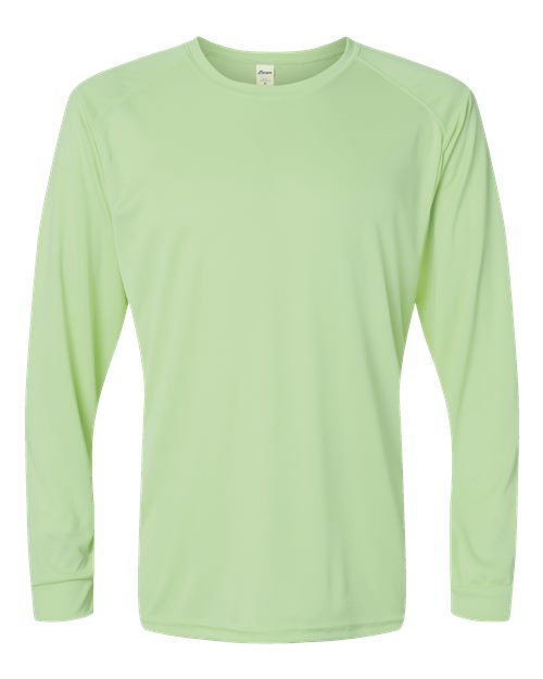 Paragon 210 Unisex Long Islander Performance Long Sleeve T-Shirt - Limeade