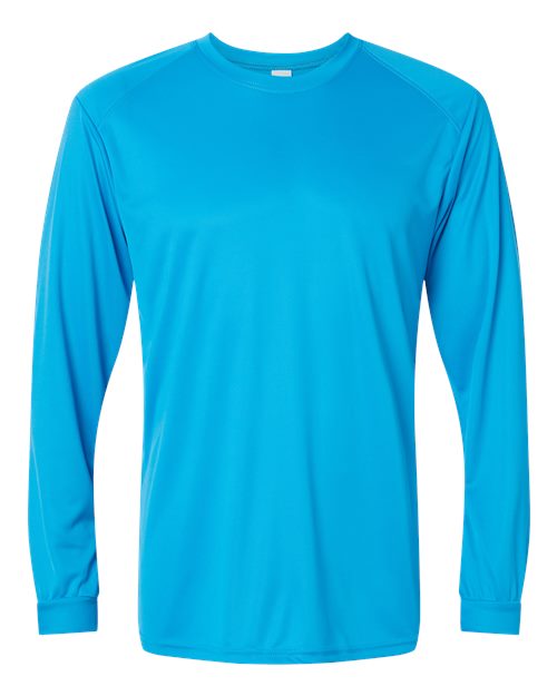 Paragon 210 Unisex Long Islander Performance Long Sleeve T-Shirt - Turquoise