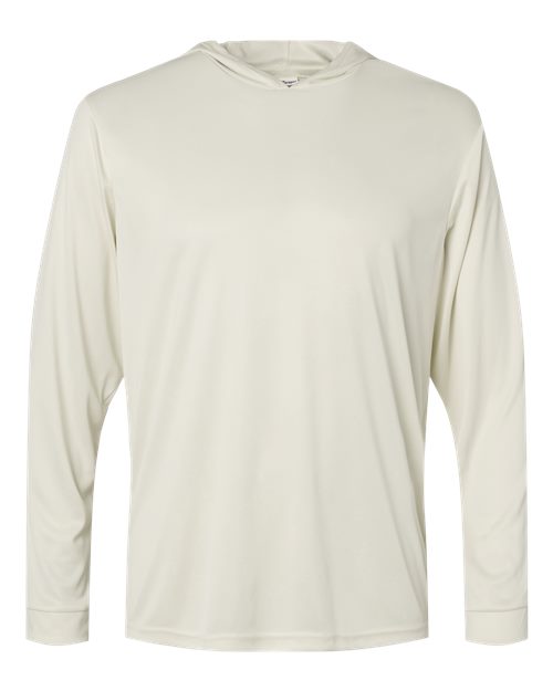 Load image into Gallery viewer, Paragon 220 Unisex Bahama Performance Hooded Long Sleeve T-Shirt - Sand

