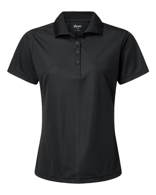 Paragon 504 Women's Sebring Performance Polo - Black