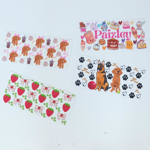 UV DTF Stickers 3D by Size | Easy