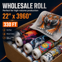 Whole Roll & Half Roll DTF Transfer Film Printing – High-Quality, Fast & Reliable