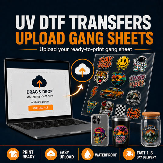 UV DTF Stickers 3D Gang Sheets (UPLOAD)